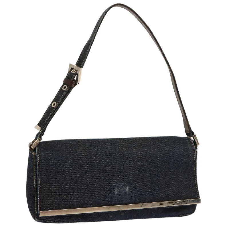 FENDI Hand Bag Denim Navy  ep3949