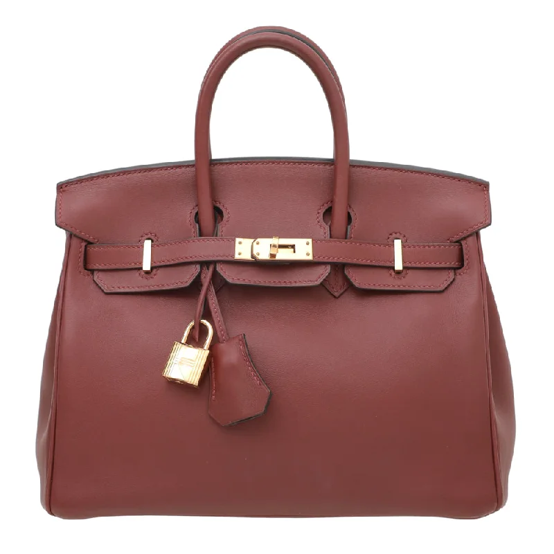 Hermes Sienne Swift Birkin 25 Bag