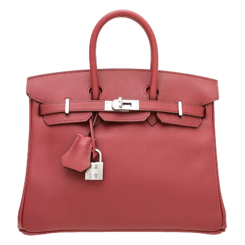 Hermes Rouge H Swift Birkin 25 Bag