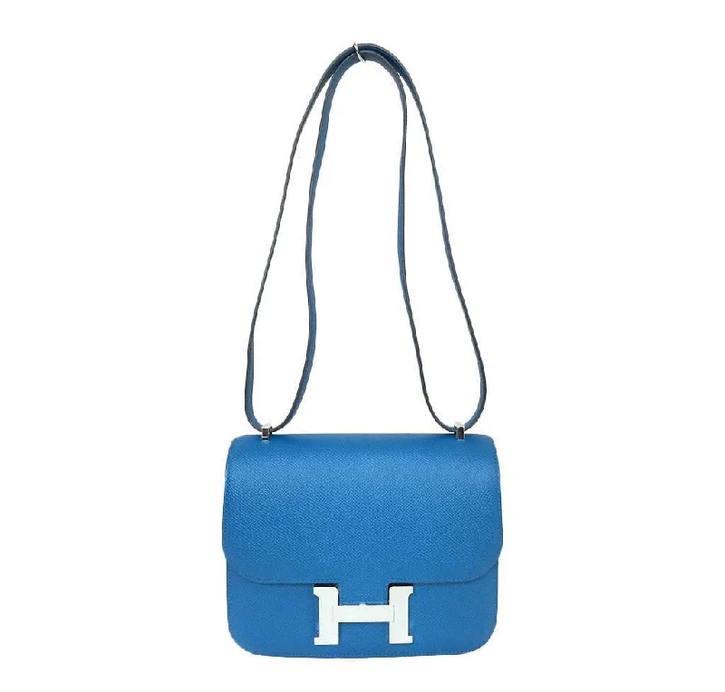 Hermès Constance 18 Blue Izmir Epsom Bag