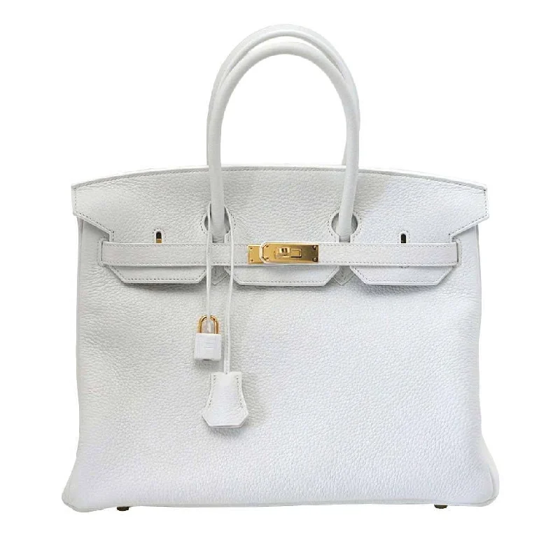 Hermès Birkin 35 Snow White Bag