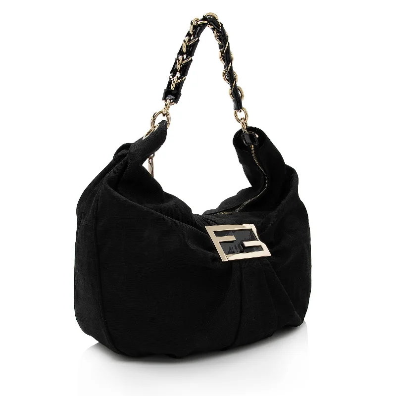 Fendi Zucca Mia Hobo (SHF-LewFOt)