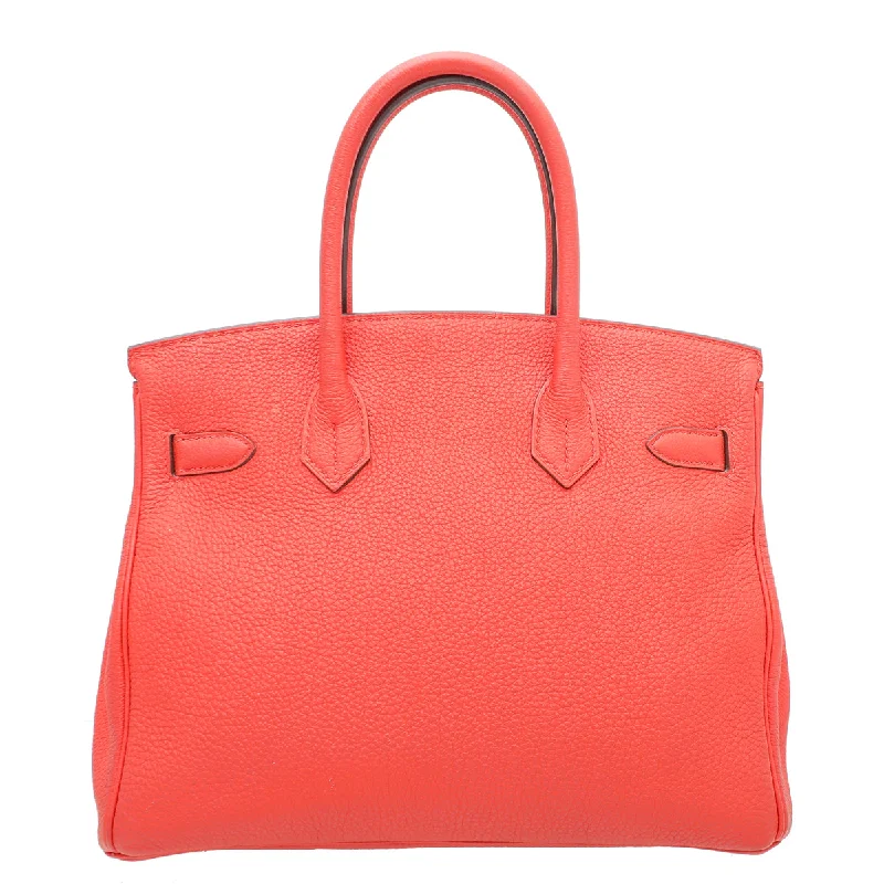 Hermes Rouge Tomate Birkin 30 Bag