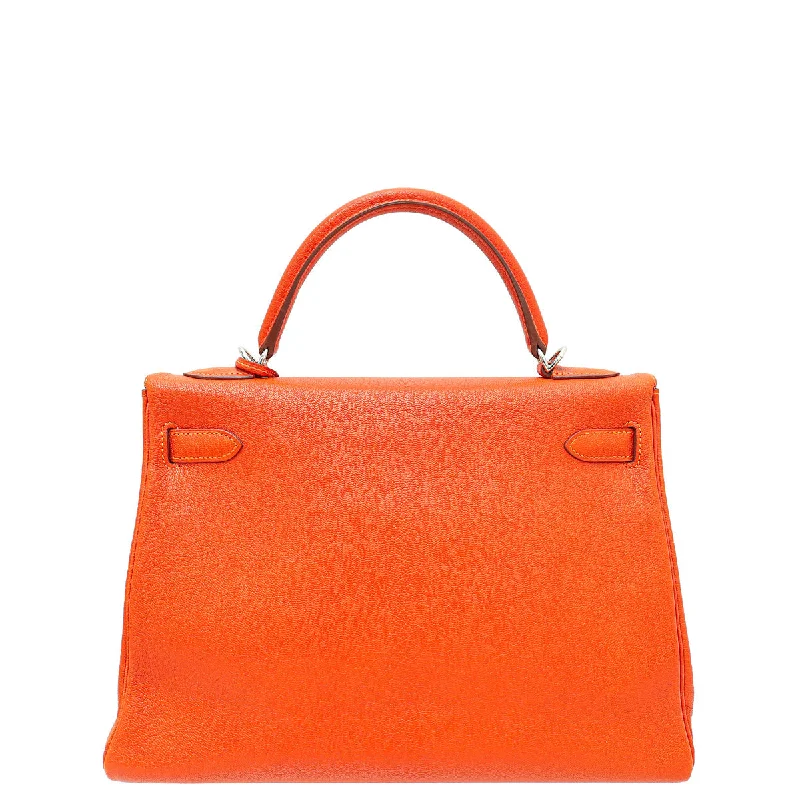 Hermes Potiron Retourne Kelly 32 Bag