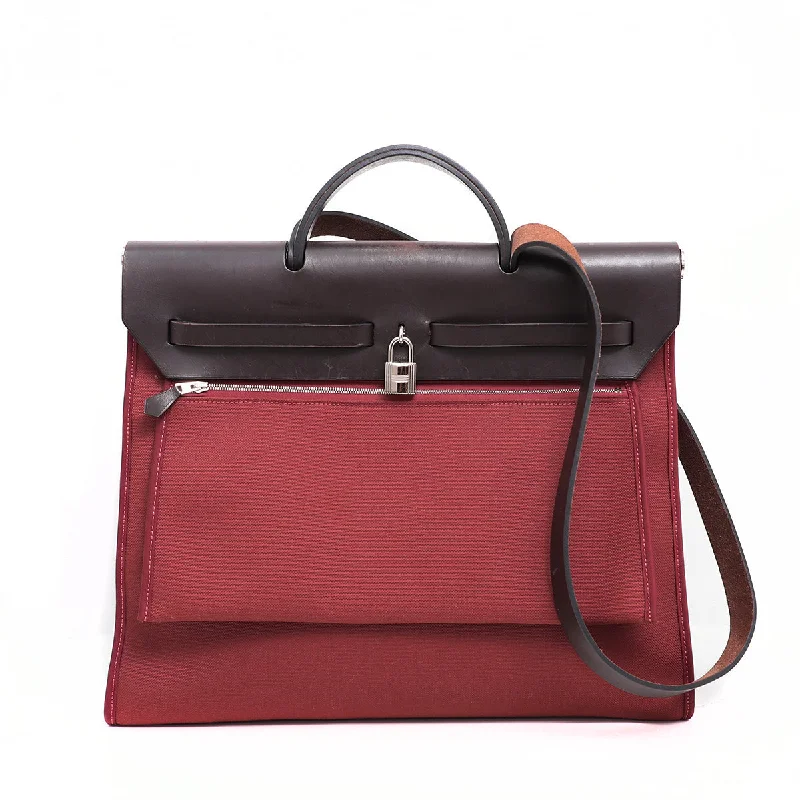 Hermes rouge grenate herbag 39