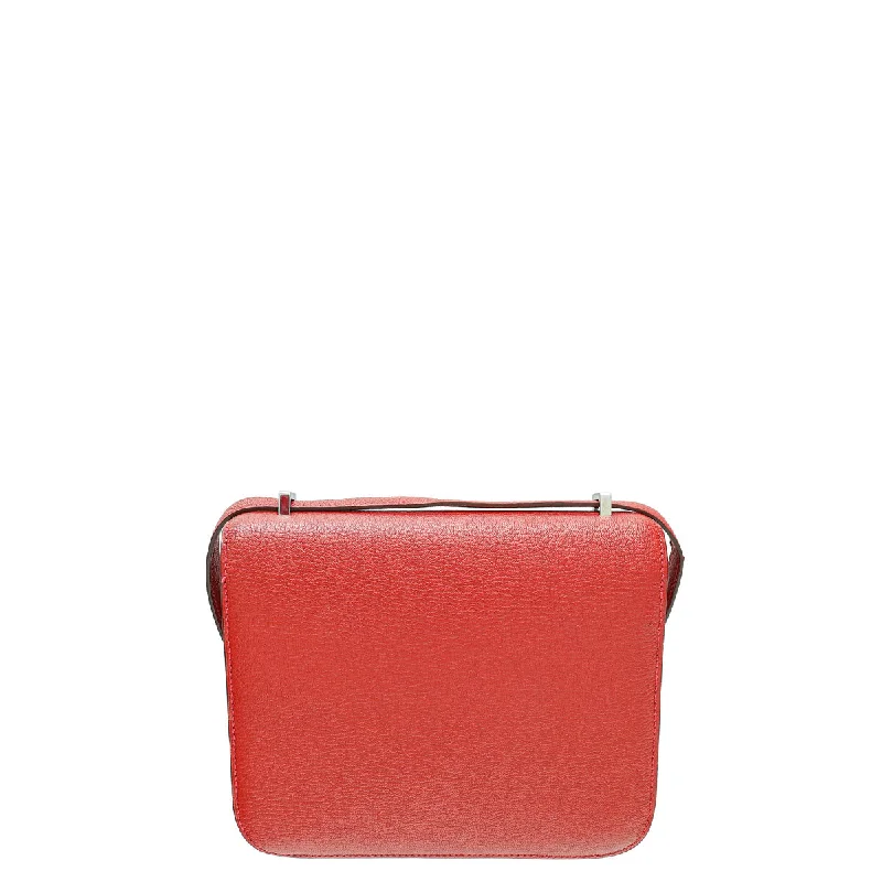 Hermes Rouge Casaque Constance 18 Bag