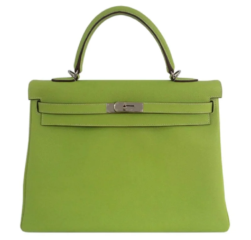 Hermès Candy Series Kelly 35cm Kiwi