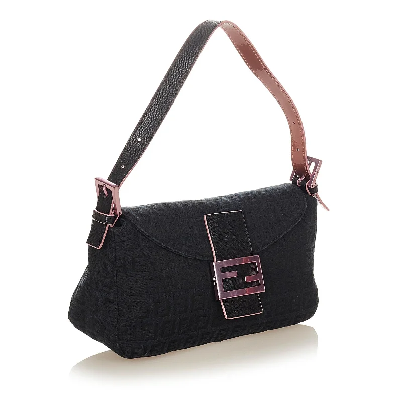 Fendi Zucchino Canvas Baguette (SHG-26702)