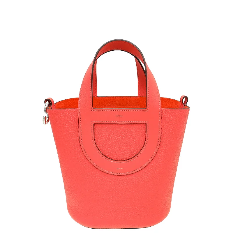 Hermes Rose Texas In-The-Loop 18 Bag