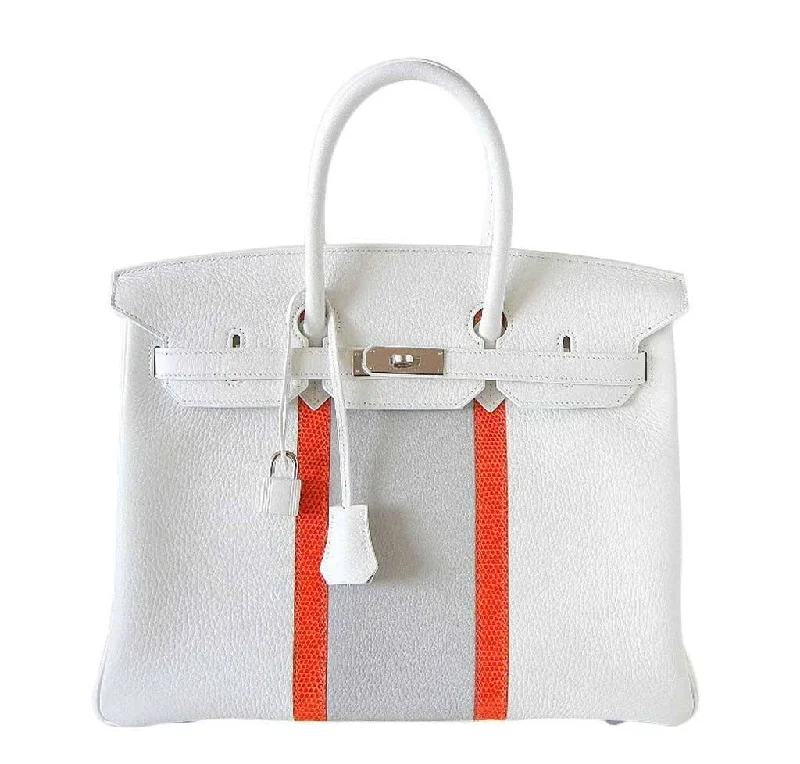 Hermès Birkin 35 White Club Bag PHW