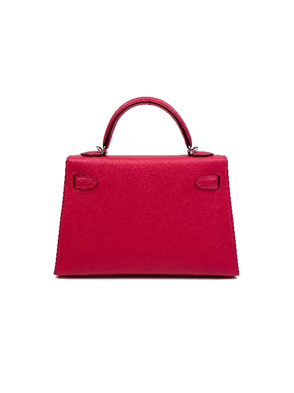 Hermes Mini Kelly Rose Extreme Bag