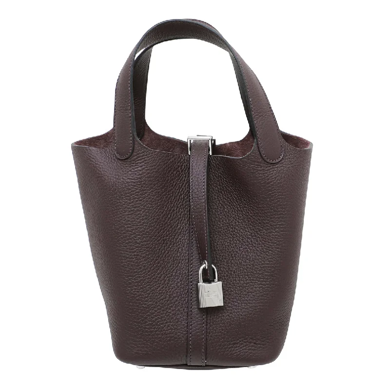 Hermes Rouge Sellier Picotin Lock 18 Bag