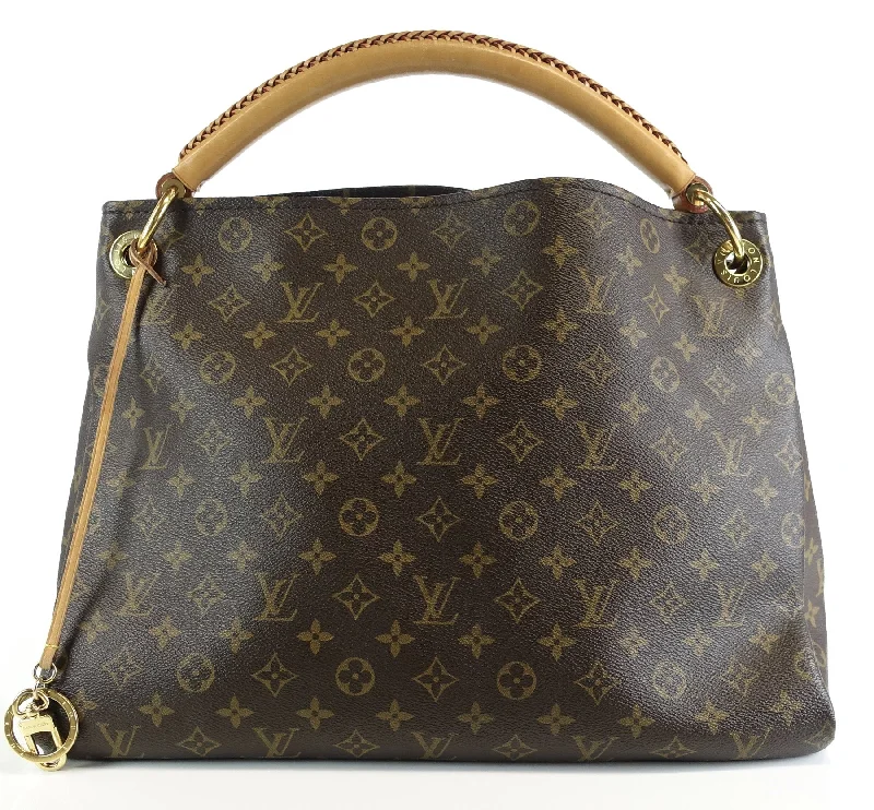 Artsy MM Monogram Canvas Shoulder Bag