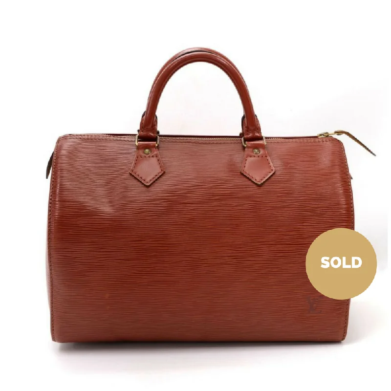 Speedy 30 Epi Leather Handbag