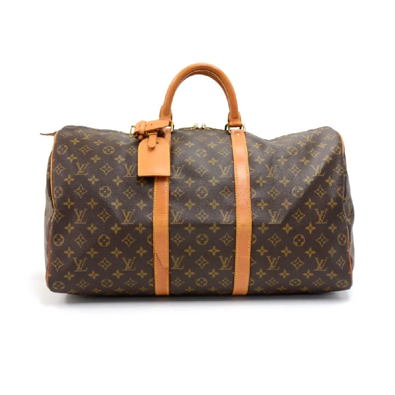 Keepall 50 Monogram Canvas Travel Bag