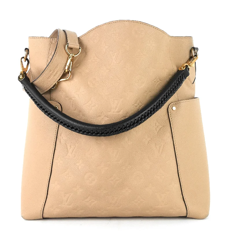 Bagatelle Monogram Empreinte Leather Hobo Bag