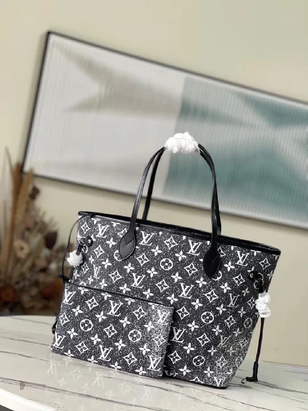 Louis Vuitton Neverfull Monogram Jacquard Denim ( Lushentic Version)