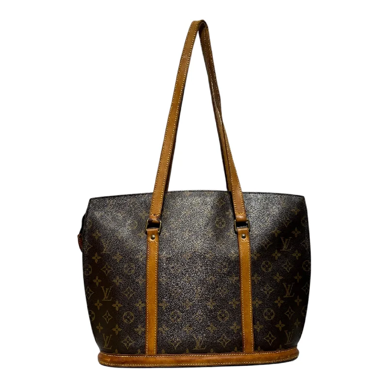 LOUIS VUITTON/Tote Bag/Monogram/Leather/BRW/babylone