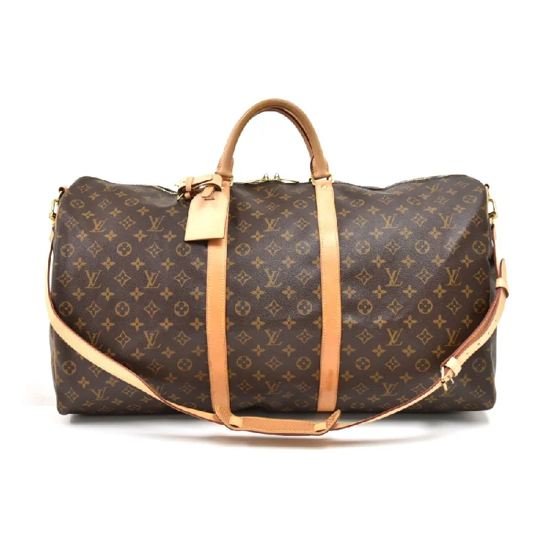 Keepall 60 Bandouliere Monogram Canvas Bag