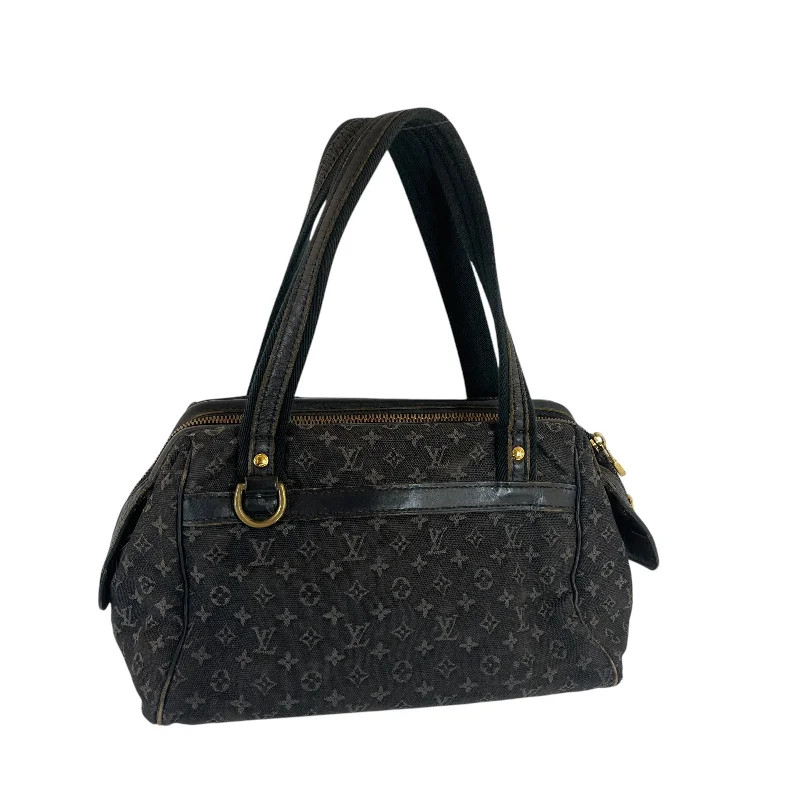 LOUIS VUITTON/Hand Bag/Monogram/Cotton/NVY/Josephine GM