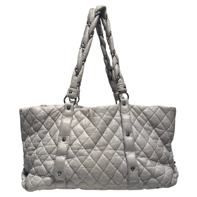 CHANEL/Bag/SLV/xl lady braid tote