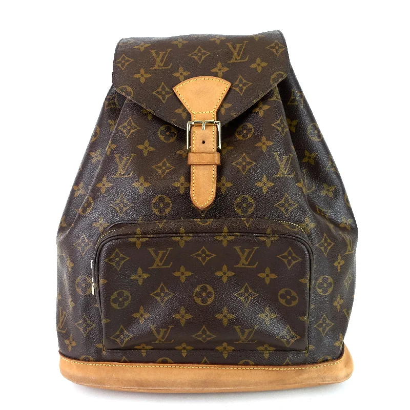 Montsouris GM Monogram Canvas Backpack Bag