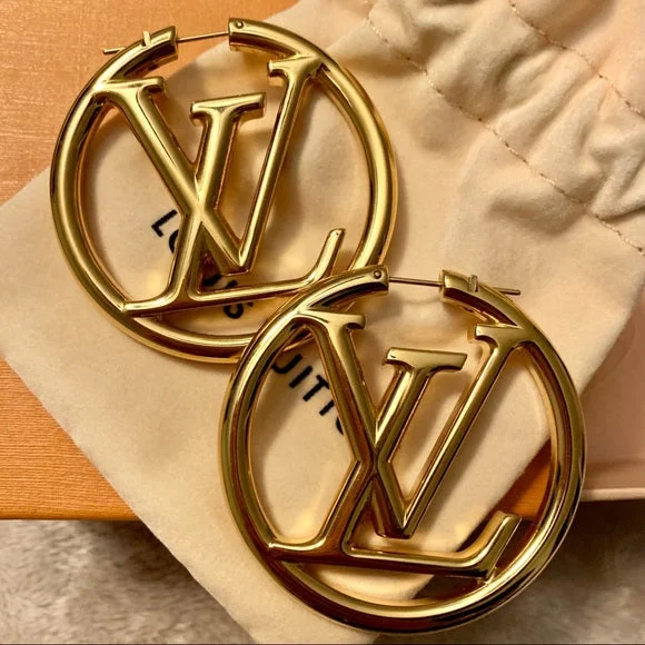 Louis Vuitton Hoop earrings