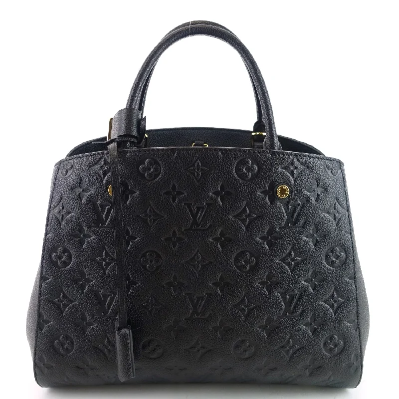 Montaigne MM Monogram Empreinte Leather Bag