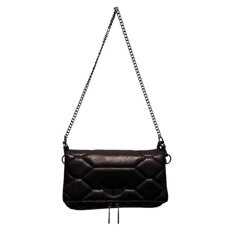 Zadig&Voltaire/Bag/Leather/BLK/Rock-Nano Quilted Leather