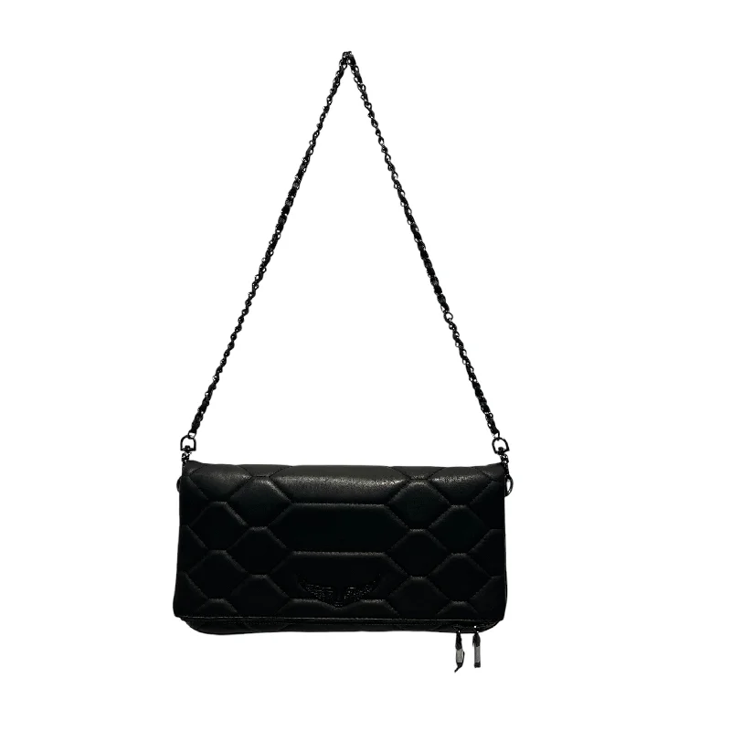 Zadig&Voltaire/Bag/Leather/BLK/Pochette Rock Matalassee