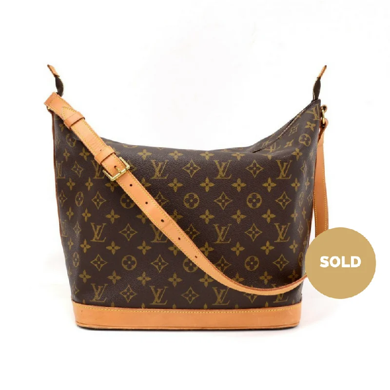 Amfar Monogram Canvas Shoulder Bag