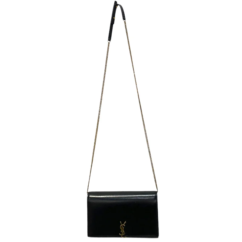 SAINT LAURENT/Cross Body Bag/Leather/BLK/Minibag Mono