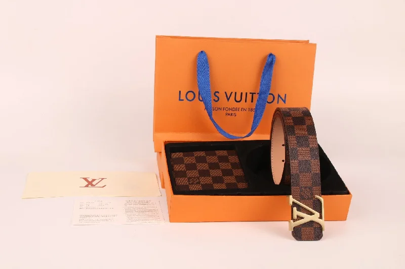 Louis Vuitton Belt and wallet Set