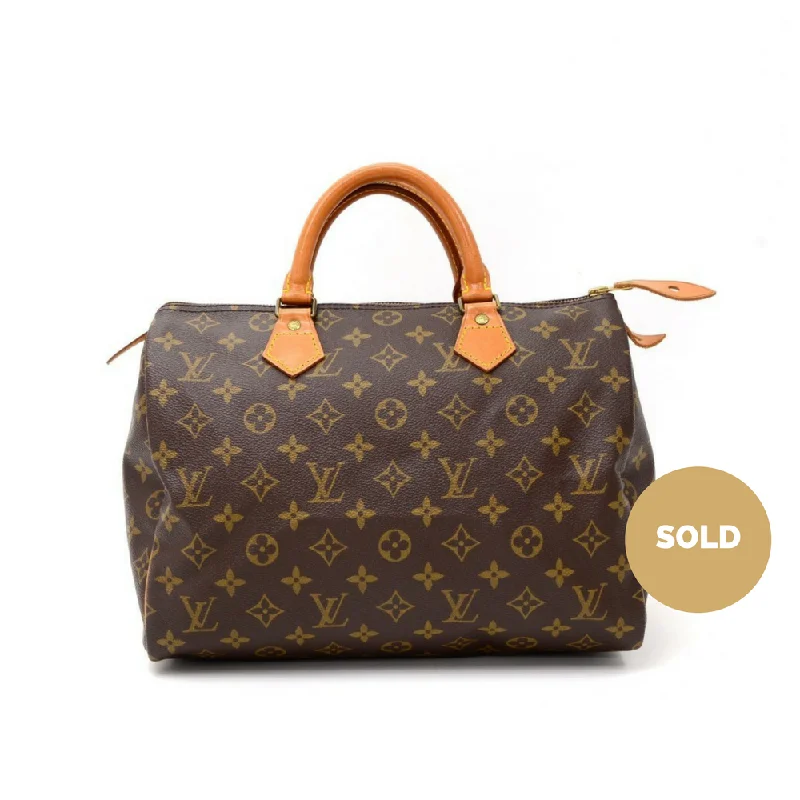 Speedy 30 Monogram Canvas Handbag