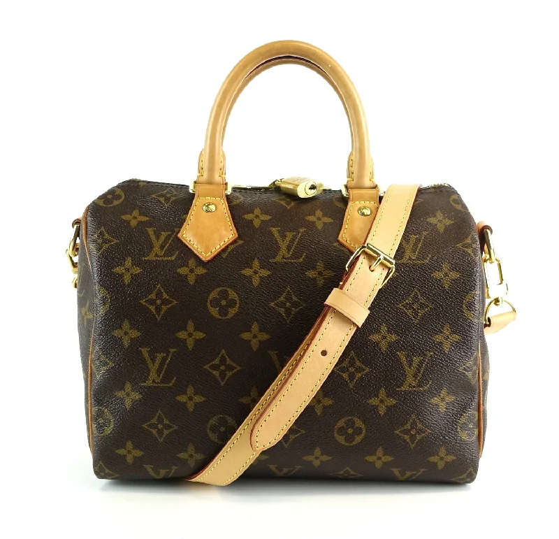 Speedy 25 Bandouliere Monogram Canvas Bag