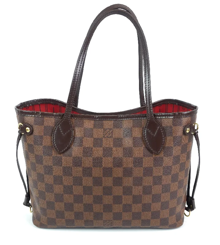 Neverfull PM Damier Ebene Canvas Bag