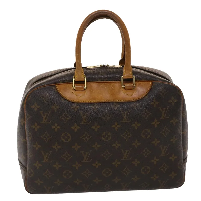 LOUIS VUITTON Monogram Deauville Hand Bag M47270 LV  rd5525