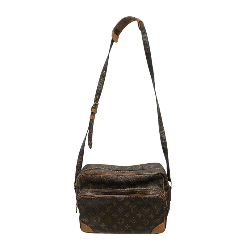 LOUIS VUITTON/Cross Body Bag/Monogram/BRW/Nile shoulder bag