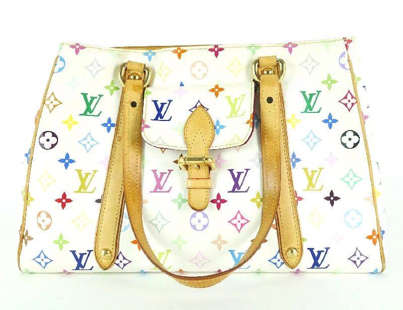 Aurelia MM Multicolore Monogram Canvas Tote Bag