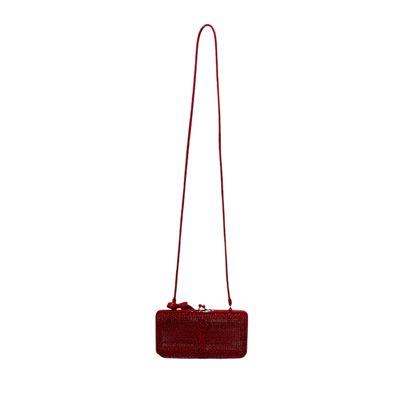 SAINT LAURENT/Cross Body Bag/RED/