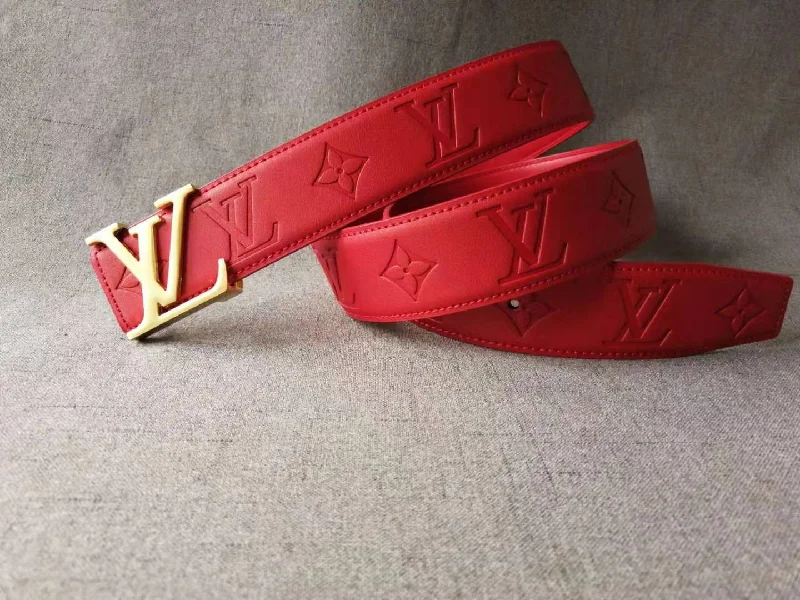 Red belt gold buckle