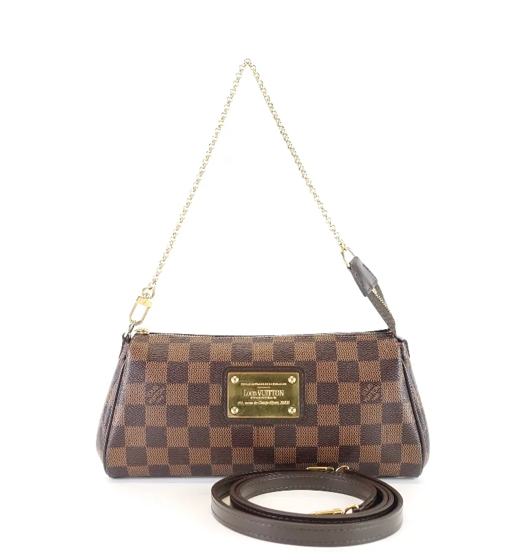 Eva Damier Ebene Canvas Crossbody Bag