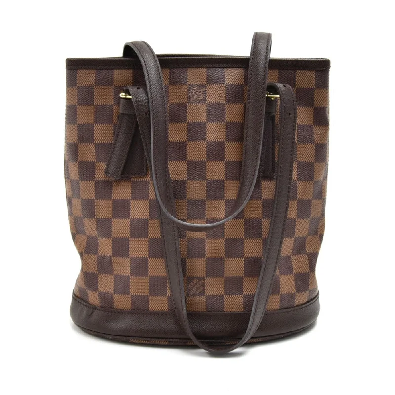 Marais Damier Ebene Canvas Bucket Bag