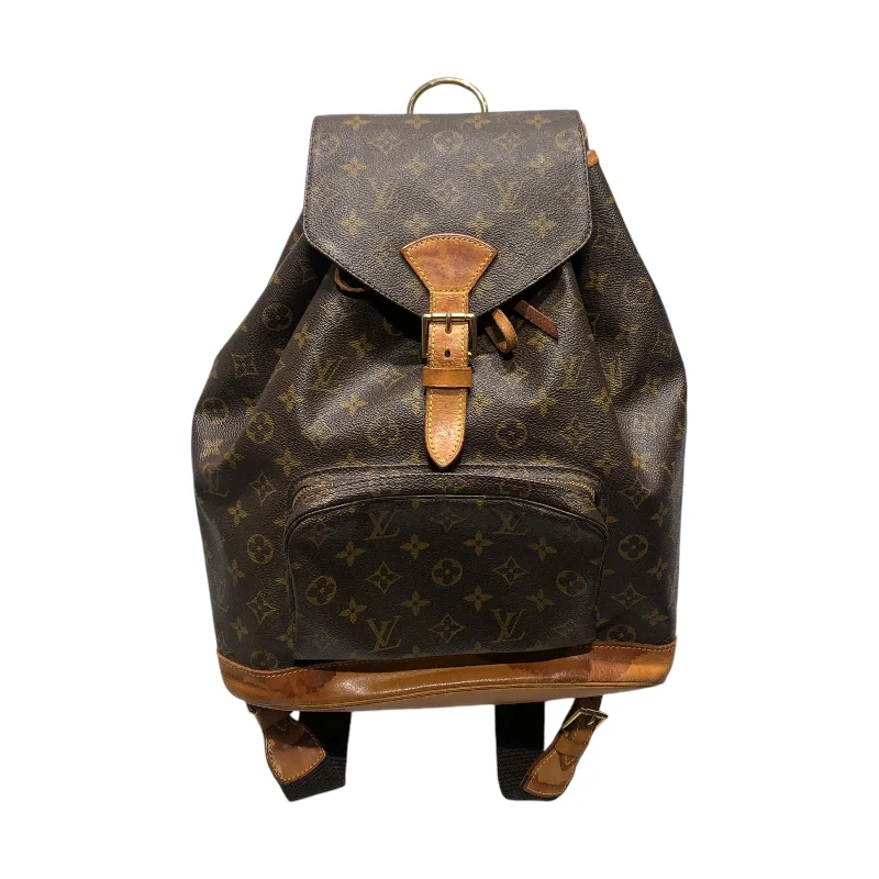 LOUIS VUITTON/Backpack/Monogram/BRW/Montsouris Backpack