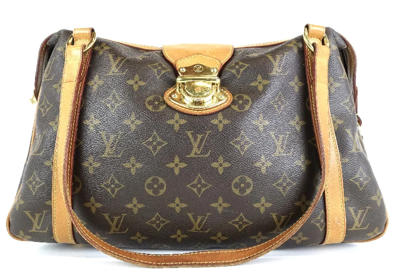 Stresa PM Monogram Canvas Shoulder Bag