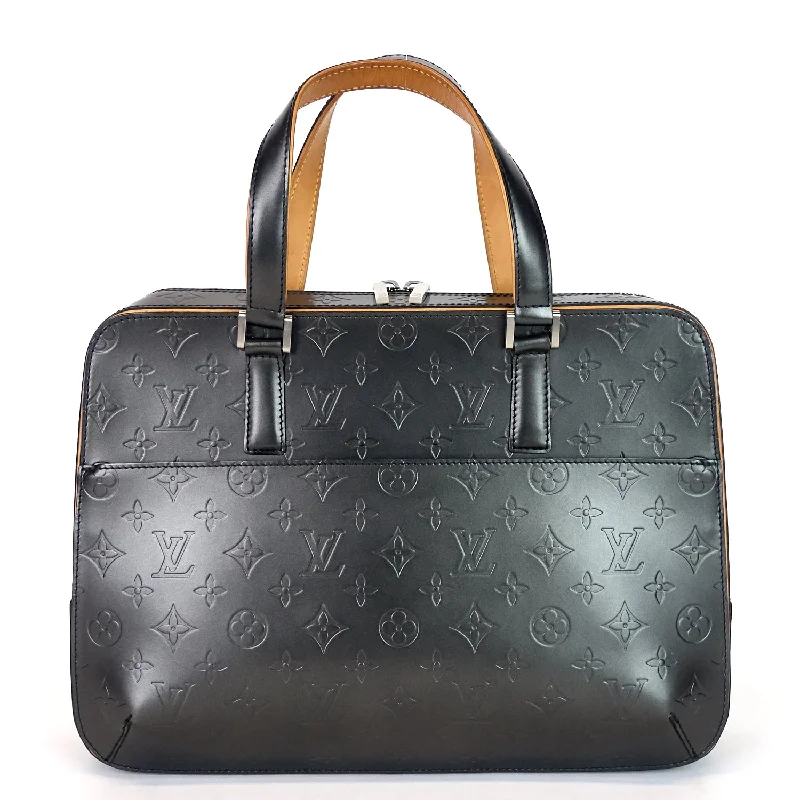 Malden Monogram Mat Vernis Leather Bag