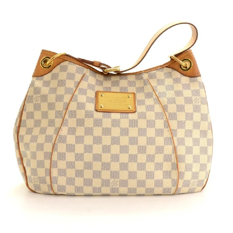 Galliera PM Damier Azur Canvas Shoulder Bag