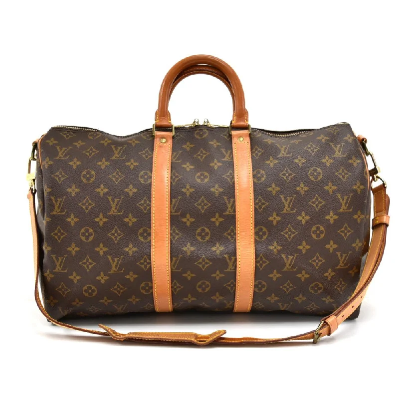 Keepall 45 Bandouliere Monogram Canvas Bag