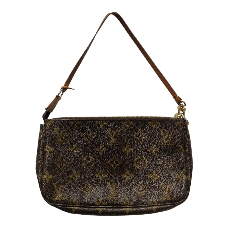 LOUIS VUITTON/Pouch/OS/Monogram/Leather/BRW/POCHETTE ACESSOIRE