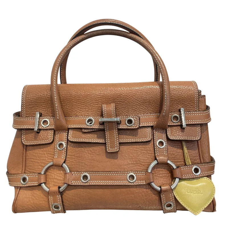 Luella/Hand Bag/FREE/Leather/CML/leather handbag w o rings